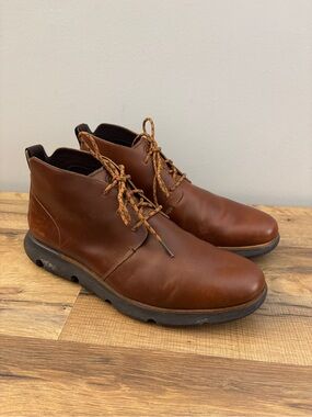 Cole Haan 4.Zerogrand Leather Waterproof Chukka Boot C34854 Brown Men’s